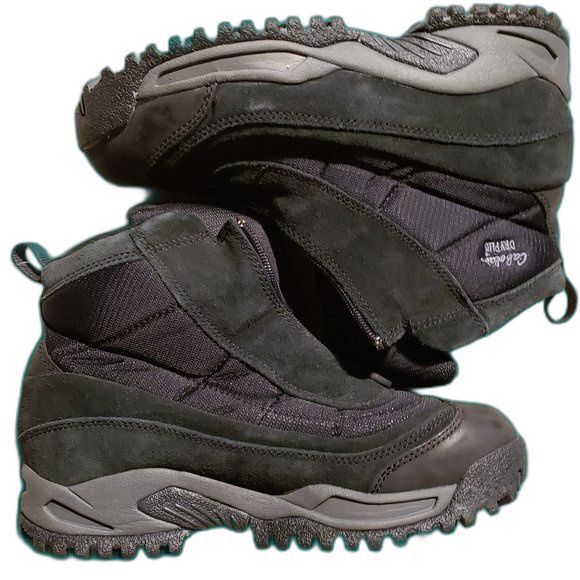 Cabela's Dry Plus Thinsulated Zip-Up Winter Snow Boot - Size W8.5 One Owner - Picture 1 of 12